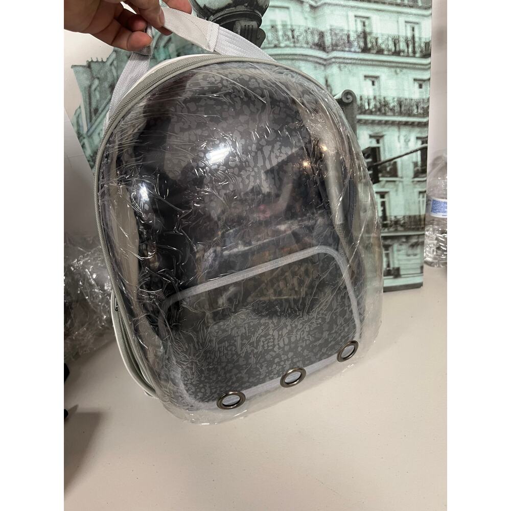 Clear View Space Capsule Pet Carrier Backpack